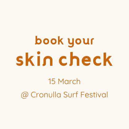 free skin check booking